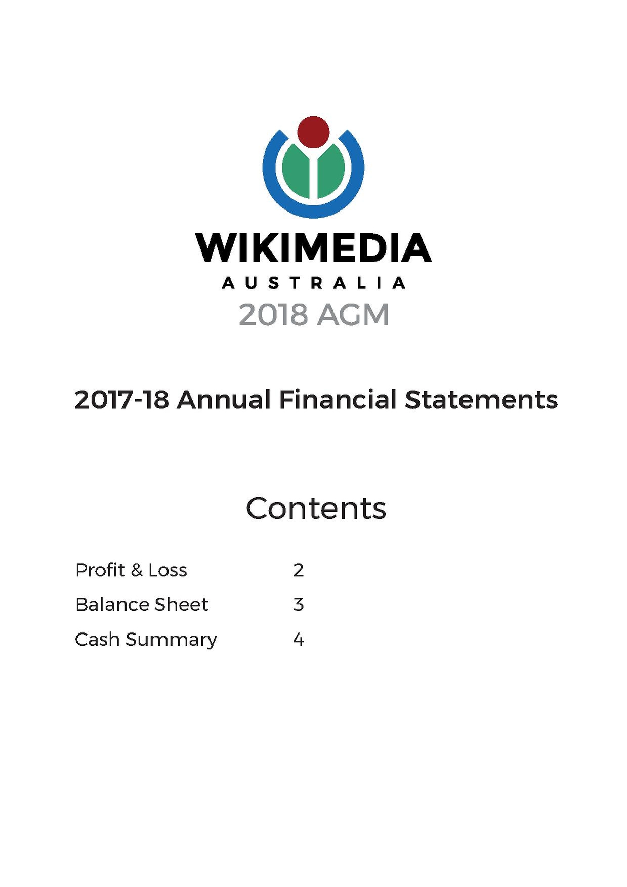 2017-18 Wikimedia Australia Annual Financial Statements.pdf